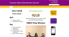 Desktop Screenshot of carolynwenzelementary.com